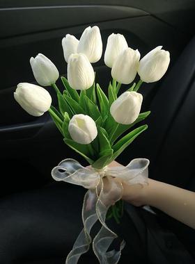 手手感郁捧金LEZ香假花绢花装饰花花仿真花客厅餐厅花瓶摆件束花