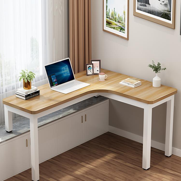 实木窗桌脑桌飘卧室办公学SXLA002桌习桌L型飘窗桌家用简约书桌电