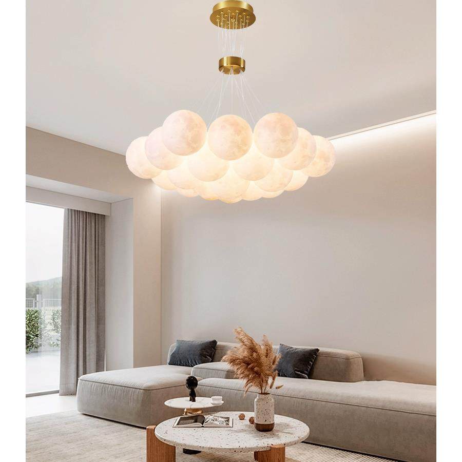 包室邮球吊灯智能泡泡球月主卧灯具奶风油客厅灯儿童房星GEQ球吊,鲜花速递/花卉仿真/绿植园艺,其它园艺用品,淘宝优惠券,粉丝福利购,淘宝优惠卷