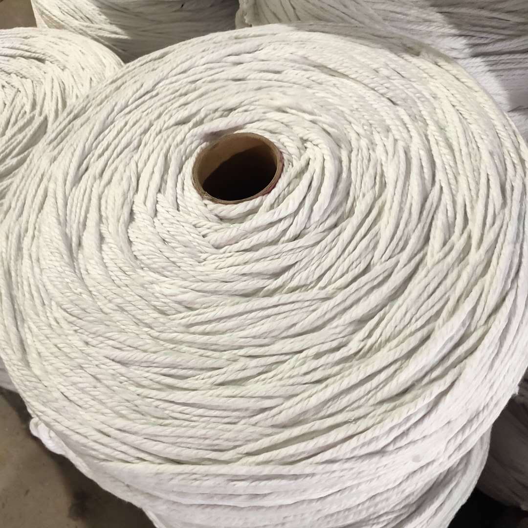 厂家直供特白蓝白红白拖把纱