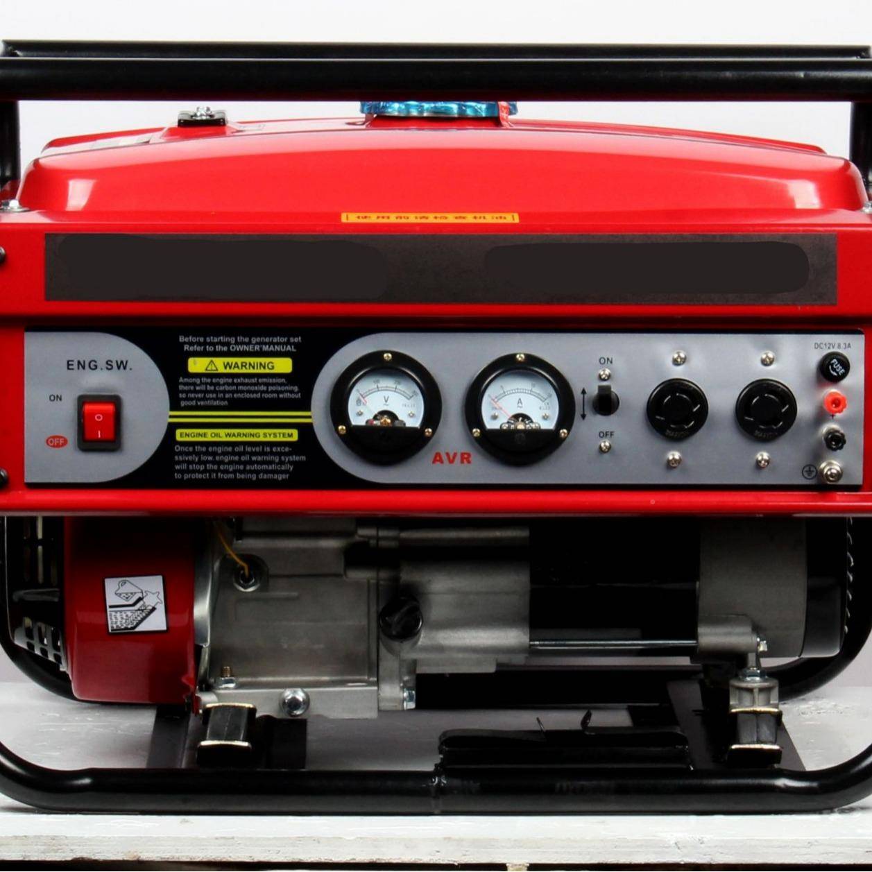 直售便携YC-2500式小型汽力油电机动可发选家用单3相KW汽油发电机