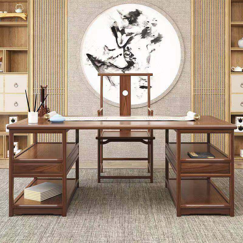 中国实木仿古新中310式书书画桌办公写字台风毛笔画画字书桌家用,住宅家具,书桌,淘宝优惠券,粉丝福利购,淘宝优惠卷