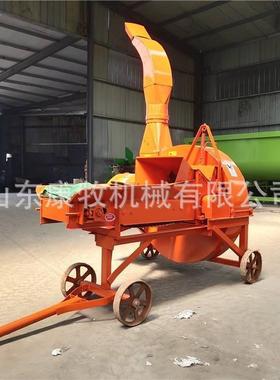 动MWY进料自30吨铡两草机油电用秸秆揉丝机养草殖场用切机