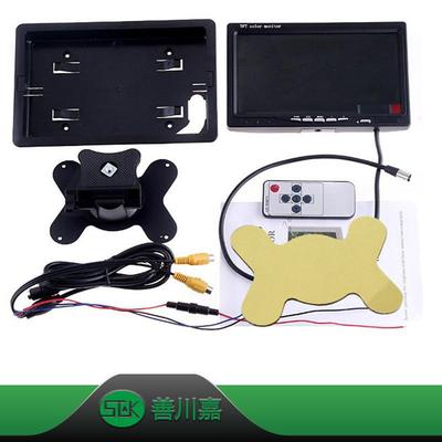 7寸车载SCK-7029台式显示器75个按键倒车载显示屏7ncmonhiitor显