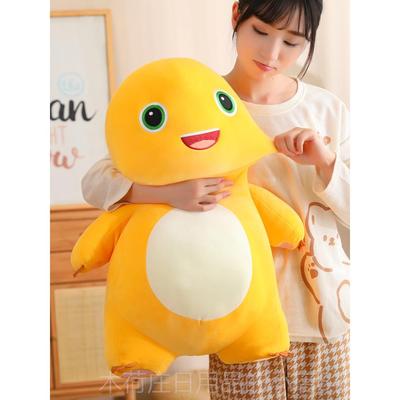 正品正版奶龙玩偶恐龙小公仔枕女生睡觉物抱布娃娃毛抱绒玩具生日