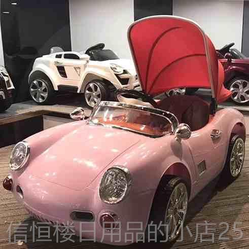 高档儿童车电动车四轮带遥控童老爷车宝宝小车孩摆摇汽可坐人