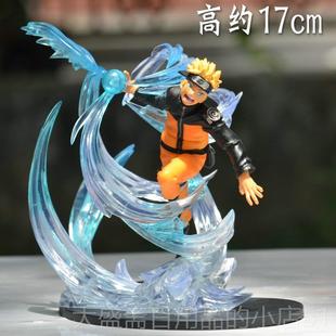 高档火忍者手办卡卡西鸣人宇智波鼬佐须助波水门佐风能乎摆件影模