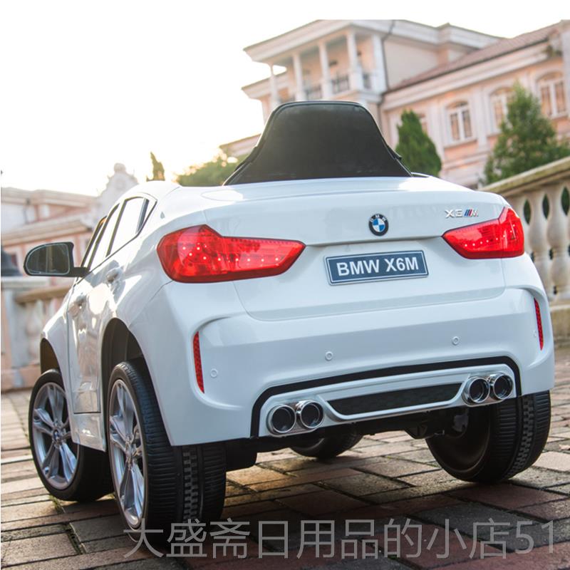 高档X6宝马童车宝宝儿电动汽车四轮带遥婴玩具车可坐控人儿小孩越