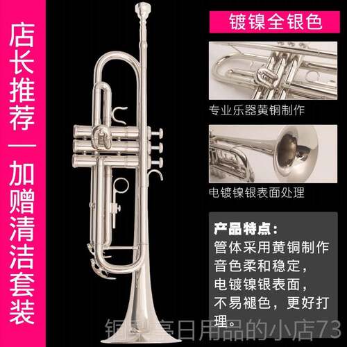 正品小号 器降B调乐三 音小号 初学演奏西考级专业乐队教学教会洋