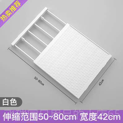 正品板衣柜内收纳分层置物架子橱房柜免钉隔可伸缩断整理架厨隔隔