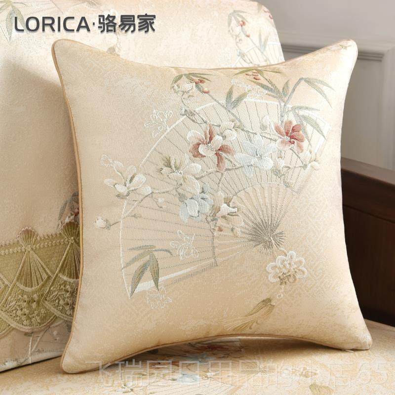 正品骆上易家中国风抱枕客沙发靠背护垫腰枕床头靠枕厅新中式靠床,居家布艺,靠垫/抱枕,淘宝优惠券,粉丝福利购,淘宝优惠卷