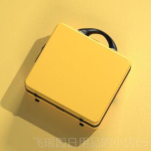 正品款日系可爱女化妆包高颜1值寸小新行李箱收4纳包大容量密码箱