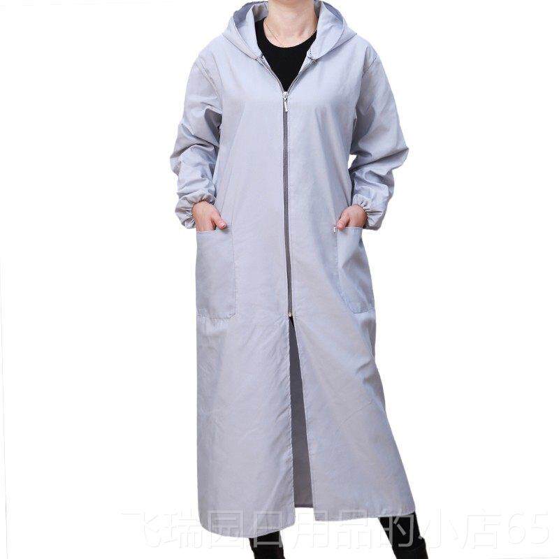 正品长防水防油大人长衣长袖工作服拉链加男女士厨房特外罩套时尚