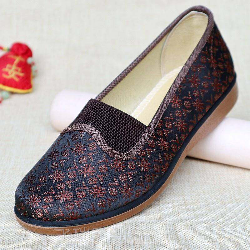 正品秋老北京布鞋春季老人软底单鞋奶大女码43小码33奶老太太防滑,女鞋,传统布鞋,淘宝优惠券,粉丝福利购,淘宝优惠卷