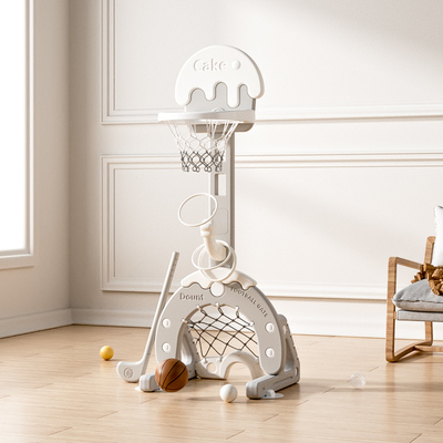 inhe英禾篮球架儿童室内家用可升降投篮框足球类男孩2-3-9岁玩具