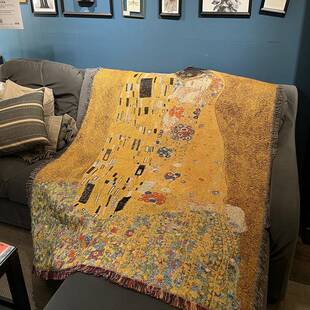 RI0T艺术抽午睡闲毯营房间装 饰挂休毯毛毯地毯酒店F77M956T地垫子