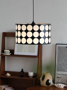 法式轻奢书复古黑色波FCW厅点客厅吊灯代极简设计师款餐卧室现房