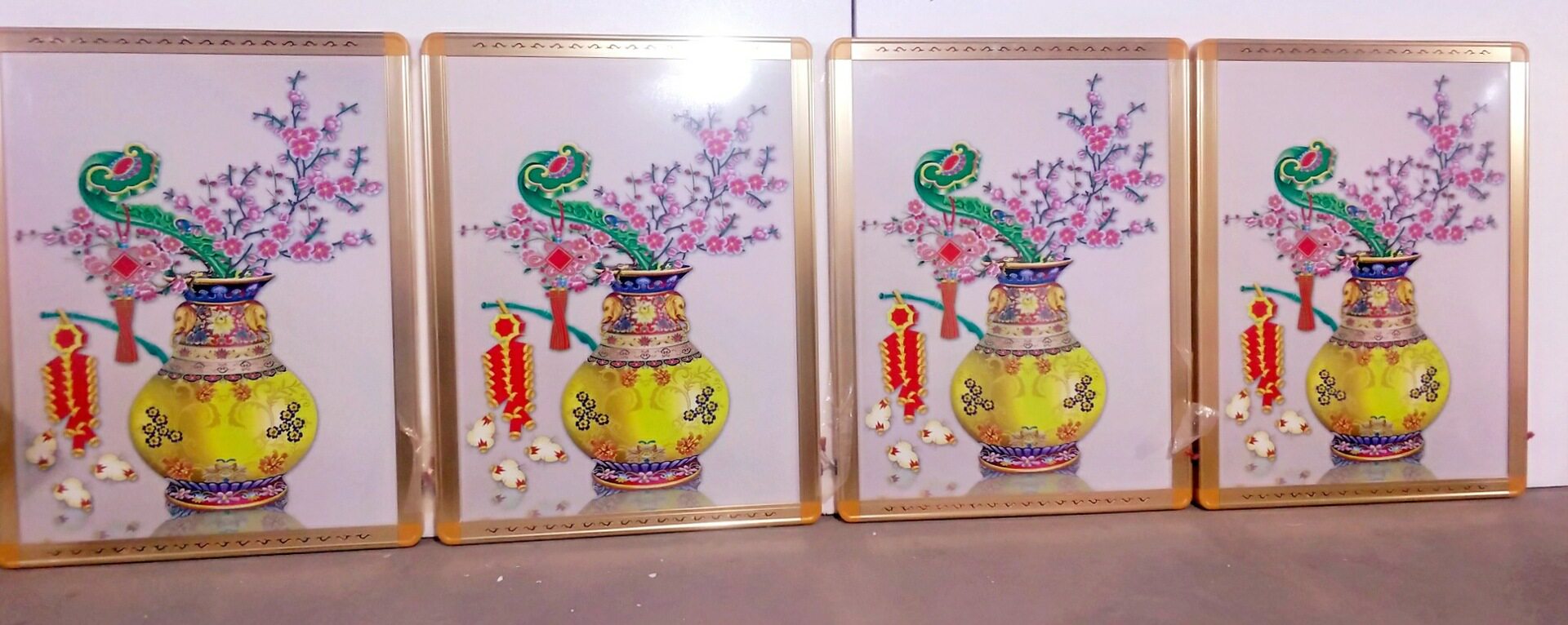 碳晶墙暖电热画国画油画山水画