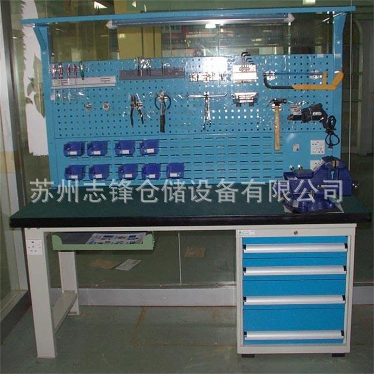 防静电实木不锈钢钳工工作台