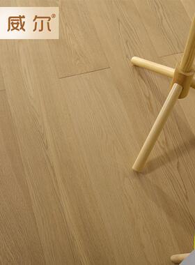 热销千年Z特木J纯实地圆盘豆番色龙611眼橡木纹本灰色大板自然千