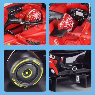 美高1:18F1车队F比-23赛车202赛62778季S仿真合金成品汽3车模型玩