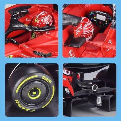 美高1:18F1车队F比-23赛车202赛62778季S仿真合金成品汽3车模型玩
