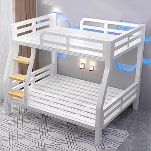 新高舍低床上下铺儿童成人二铁艺款层床子母床卧室宿酒见详情店双