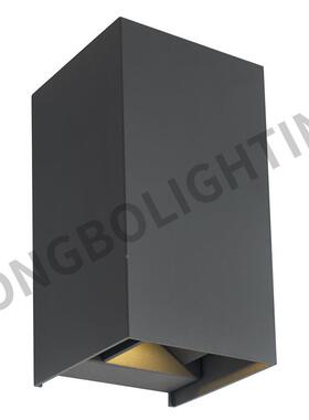 双头户外壁壁灯壁灯方调角度le形d室1002B内外3x6W铝户壳灯