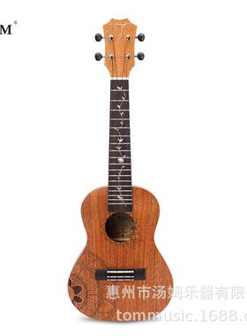 丽丽TORM吉他ATIST桃花花一心木单板尤乌克小心燕江里41里里23克