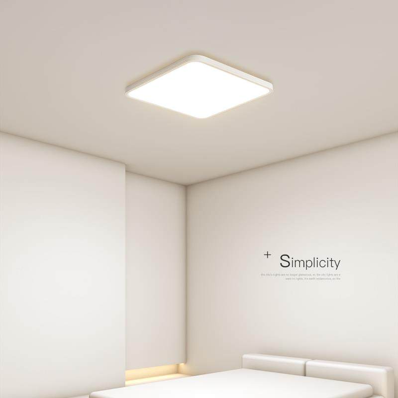 卧室简14008现代led吸顶简灯极灯客厅灯创意餐厅灯书房房间约灯具