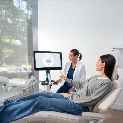 i题Tero口扫口内扫描断尾iTero线问口仪扫连电脑屏幕问题维修