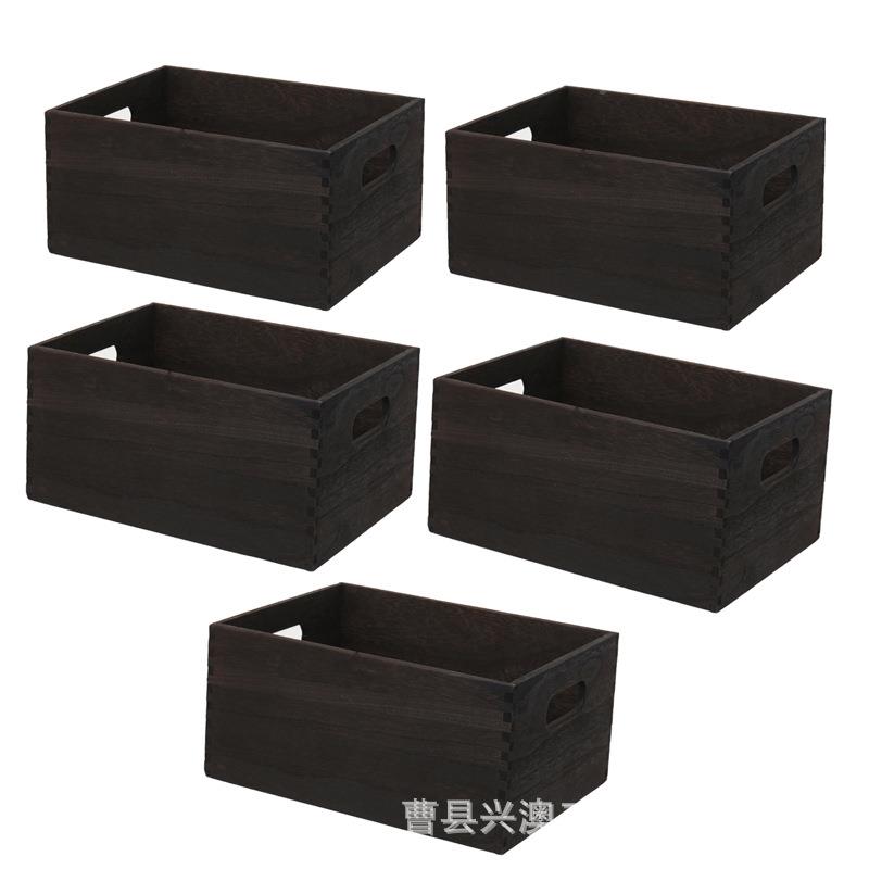 复古嵌套木条做旧方形箱木006箱市陈长列水果超展示收纳箱