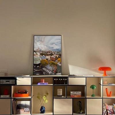 轻法式玄关风景装饰画小客众复古卧室头挂柜画厅床沙发中古风JX20