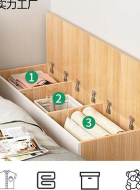 IL257阳台飘窗柜卧室窗台飘储物白色翻盖矮柜柜可坐榻榻开米上门