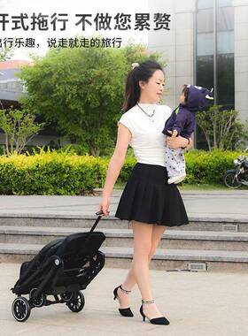 高景宝观婴儿推可坐可躺可车叠折口袋车宝外出超轻便JRZ携儿童车