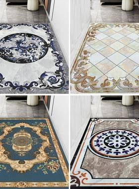 P门VC美NLS21002进门地垫家用易清洗脚踏垫子欧式入户垫免洗擦可