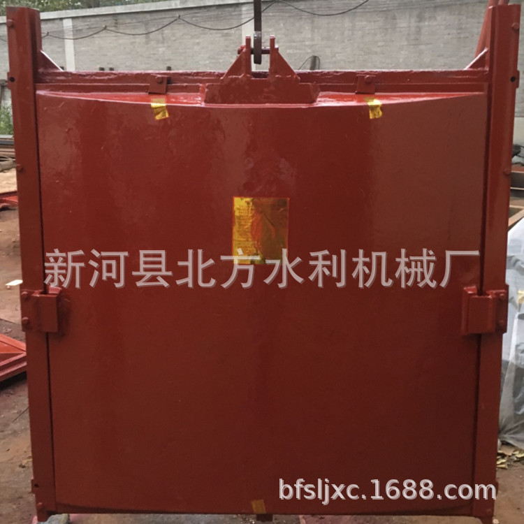 北方水利墙靠式铸铁镶铜圆闸门