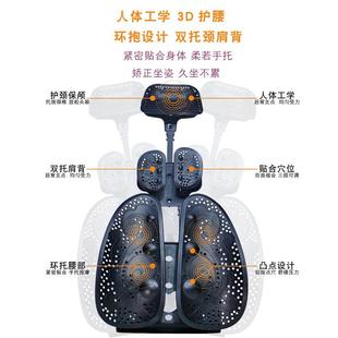汽车电意动腰波靠131新款 功能电震多动腰靠创办公按摩护腰靠枕垫