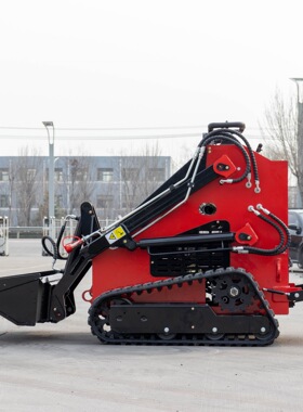 出口俄罗斯小型履带滑移装载机 Skid steer loader工程建筑小铲车