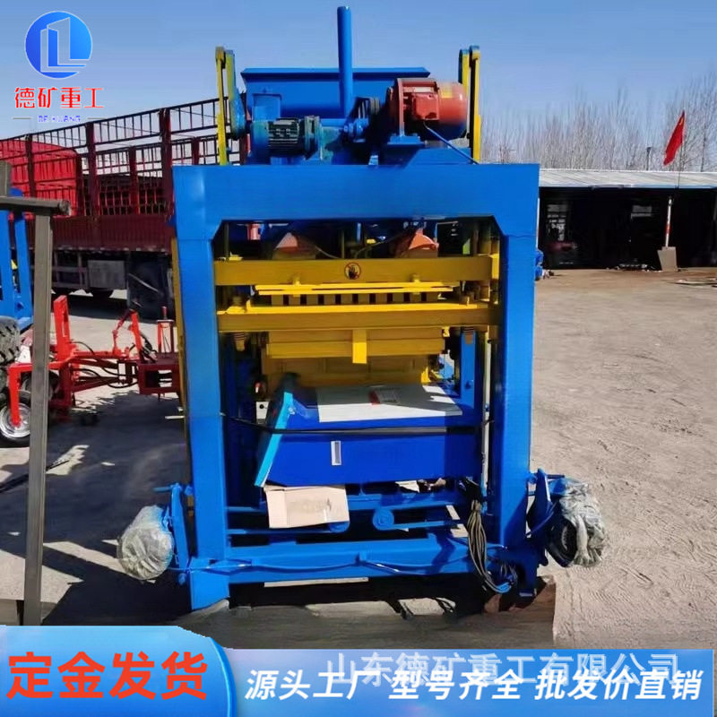 全自动水泥制砖机路面砖路沿石空心砖液压砖机免烧水泥砖机