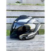 正品 Ryzen摩托车盔男初号机女士冬四分之三盔机头车盔半双通镜四