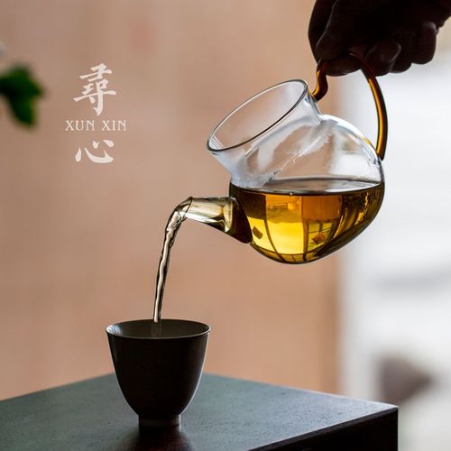 寻心高档玻璃公道杯套装高端加厚耐高温泡茶杯中式茶滤公杯分茶器