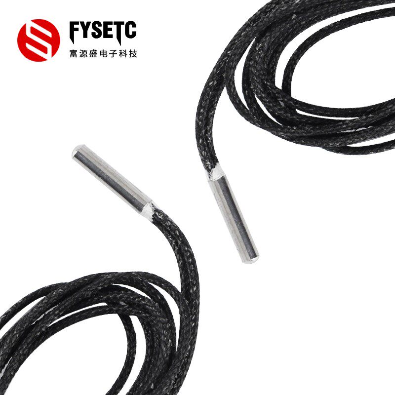 3D打印机VORON 耐高温pt100传感器 探头测温铂电阻 PT1000-550BW