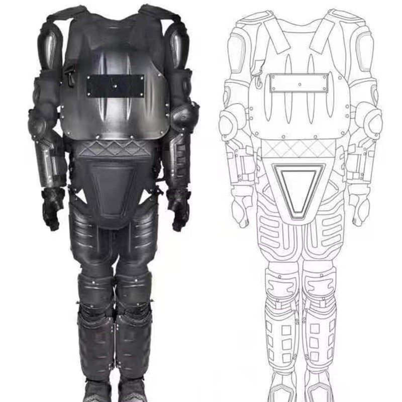 兵防护组件防暴服防暴盔甲防爆服阻燃防护装备防暴服全身防护甲
