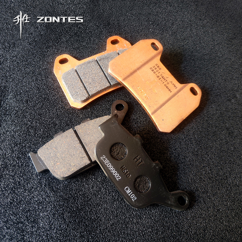 升仕ZT350GK/R/X/T/V/S机车前后制动片 煞车片 碟煞片配件原厂