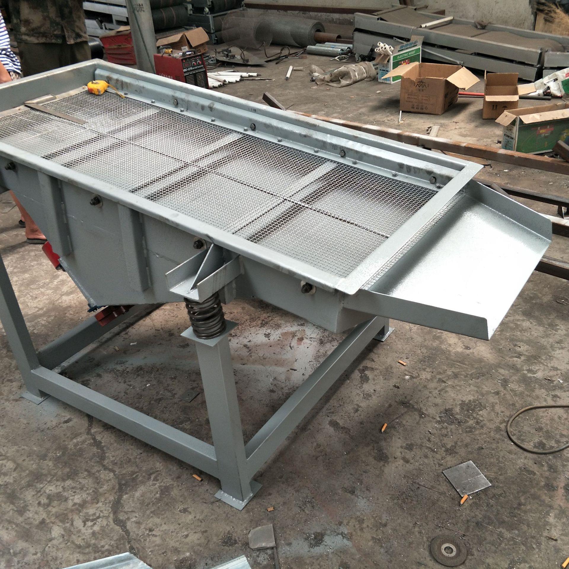 直线振动筛工厂店出售多层筛网物料过筛颗粒大小分选粉末颗粒筛分