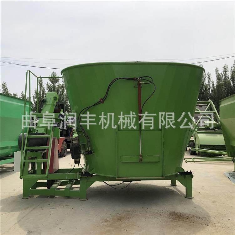 全日粮TMR场混料牛羊草捆机碎搅JFB拌机双轴蛟龙粉15方拌草牧机