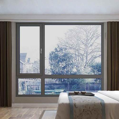 铝合金门0窗生产11桥断110极窄1铝门窗台系统窗落地封阳隔音隔热