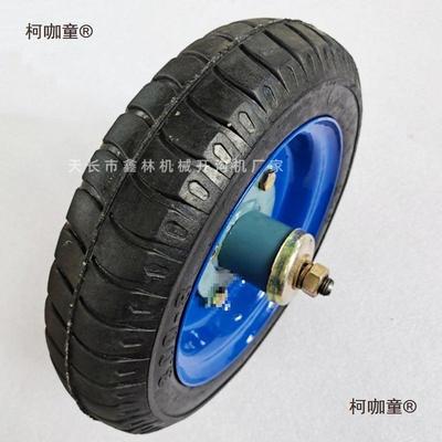 州手扶拖太拉机后配件旋耕机PMP后尾轮心实尾轮胶轮麦太常保麦保