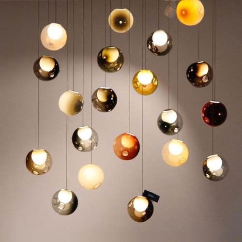 Bocci2旋转复式楼梯简灯玻璃客厅餐厅长别墅挑空8Lof吊t91927设计